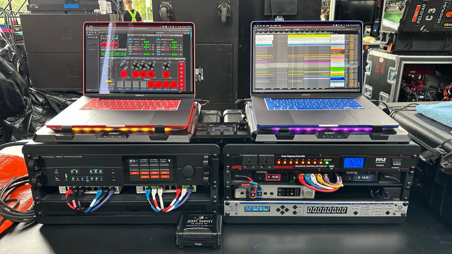 Redundant playback rig